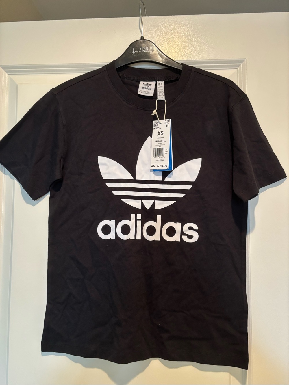adidas Originals Black Trefoil Logo T-Shirt